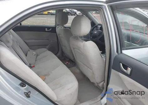 2007 Hyundai Sonata Gls z USA, uszkodzony, nr VIN 5NPET46C27H269717